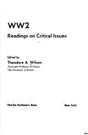 Cover of: WW2: readings on critical issues