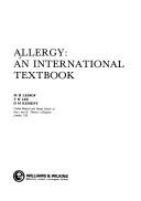 Cover of: Allergy: an international textbook