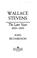 Cover of: Wallace Stevens