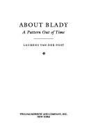 Cover of: About Blady: A Pattern Out of Time