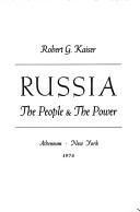 Cover of: Russia by Robert G. Kaiser, Robert G. Kaiser