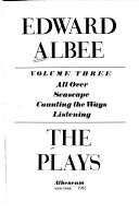 Cover of: The Plays (Plays Volume 3) by Edward Albee