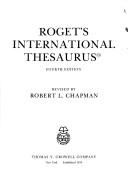 Cover of: Roget's international thesaurus