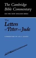 Cover of: CBC: Letters of Peter and Jude (Cambridge Bible Commentaries on the New Testament)