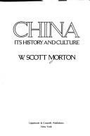 Cover of: China | W. Scott Morton
