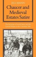 Cover of: Chaucer: Medieval Estates Satire