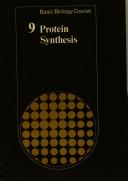 Cover of: Protein synthesis by Michael A. Tribe