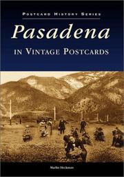Pasadena  In Vintage Postcards  (CA) by Marlin Hickman