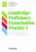 Cover of: Cambridge Proficiency Examination Practice 1 Cassettes (2)