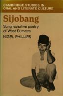 Cover of: Sijobang by Nigel Phillips