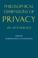 Cover of: Philosophical dimensions of privacy