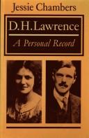 Cover of: D.H. Lawrence : a personal record by T. E.