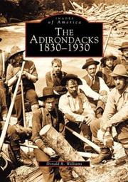 Cover of: The Adirondacks 1830-1930  (NY)