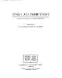 Cover of: Stone Age prehistory by edited by G.N. Bailey and P. Callow.