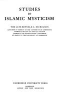 Cover of: Studies in Islamic Mysticism