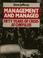Cover of: Management and Managed