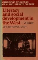 Cover of: Literacy and social development in the West by edited by Harvey J. Graff.