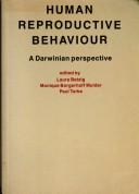 Cover of: Human reproductive behaviour: a Darwinian perspective