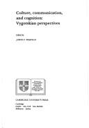 Cover of: Culture, Communication, and Cognition: Vygotskian Perspectives