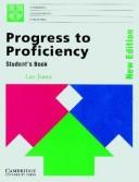 Cover of: Progress to Proficiency Teacher's book by Leo Jones