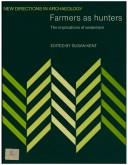 Cover of: Farmers as hunters: the implications of sedentism
