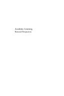 Cover of: Academic listening: research perspectives