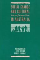 Cover of: Social Change and Cultural Transformation in Australia