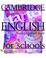 Cover of: Cambridge English for Schools Starter Workbook (Cambridge English for Schools)