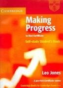 Cover of: Making Progress to First Certificate Cassette Set