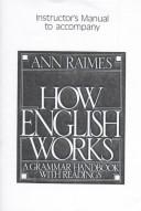 Cover of: How English Works by Ann Raimes