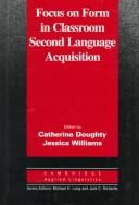 Cover of: Focus on Form in Classroom Second Language Acquisition (Cambridge Applied Linguistics)