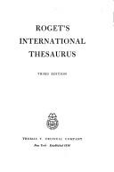 Cover of: Roget's international thesaurus. by C. O. Sylvester Mawson