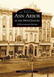 Cover of: Ann Arbor in the 19th Century by Grace Shackman