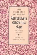 Cover of: The collected letters of William Morris by William Morris