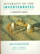 Cover of: Diversity of the invertebrates: a laboratory manual