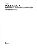 Cover of: ANSI Fortran 77: An Introduction to Structured Software Design