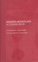 Cover of: Modern Mongolian: A Course-Book