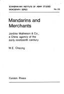 Cover of: Mandarins and merchants: Jardine, Matheson, & Co., a China agency of the early nineteenth century