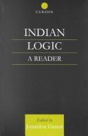 Cover of: Indian Logic by Dr Jonar Ganeri