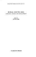 Cover of: Rural South Asia by Curzon