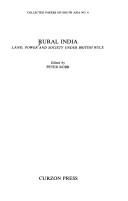 Cover of: Rural India by edited by Peter Robb.