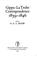 Cover of: Gipps-La Trobe correspondence, 1839-1846