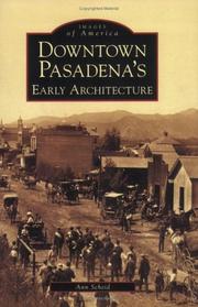 Cover of: Downtown Pasadena's Early Architecture   (CA)