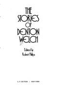 Cover of: Welch by Denton Welch