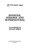 Cover of: Sinister Supernatural