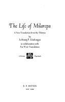The Life of Milarepa by Anonymous