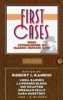 Cover of: First cases by edited by Robert J. Randisi.