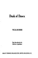 Cover of: Dusk of dawn