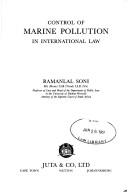 Cover of: Control of marine pollution in international law