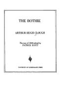 The Bothie by Arthur Hugh Clough